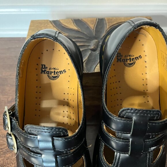 Dr. Martens 8065 Smooth Leather Mary Jane Shoes - Picture 6 of 7